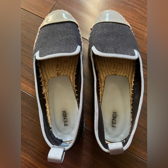 Authentic FENDİ Slip On Espadrille - Picture 2 of 13